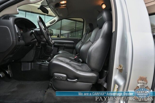 2005 Dodge Ram SRT-10 / Regular Cab / 6-Speed Manual / 8.3L Viper V10 / Power Suede & Leather Trimmed Bucket Seats / Alpine Radio / Focal Speakers / Bluetooth / Cruise Control / Keyless Entry / Only 63K Miles Anchorage AK