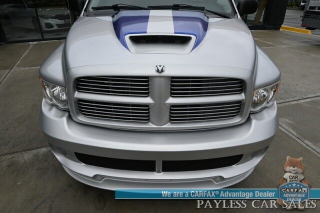 2005 Dodge Ram SRT-10 / Regular Cab / 6-Speed Manual / 8.3L Viper V10 / Power Suede & Leather Trimmed Bucket Seats / Alpine Radio / Focal Speakers / Bluetooth / Cruise Control / Keyless Entry / Only 63K Miles Anchorage AK