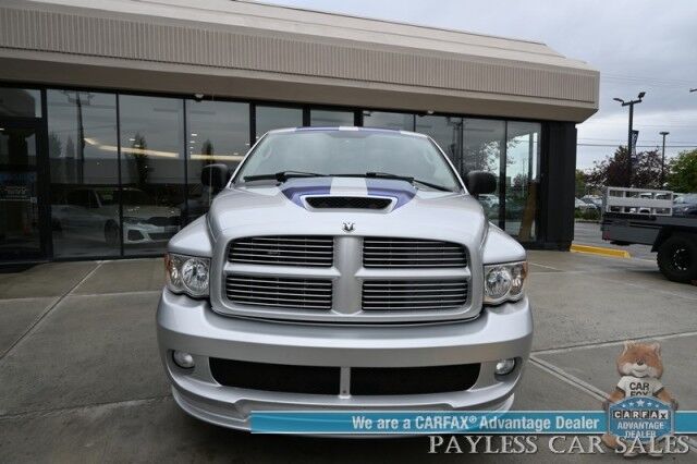 2005 Dodge Ram SRT-10 / Regular Cab / 6-Speed Manual / 8.3L Viper V10 / Power Suede & Leather Trimmed Bucket Seats / Alpine Radio / Focal Speakers / Bluetooth / Cruise Control / Keyless Entry / Only 63K Miles Anchorage AK