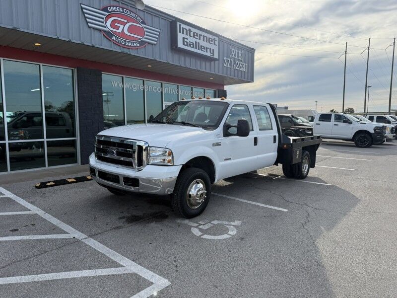 2005 Ford F-350 DRW 4x4 Diesel Flatbed 39k XL Collinsville OK