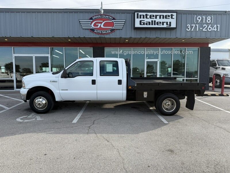 2005 Ford F-350 DRW 4x4 Diesel Flatbed 39k XL Collinsville OK