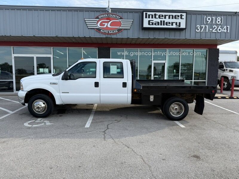 2005 Ford F-350 DRW 4x4 Diesel Flatbed 39k XL Collinsville OK