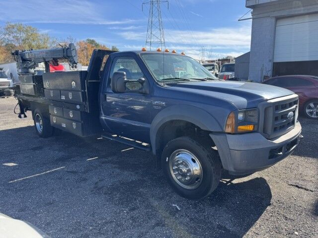 2005 Ford F-450 14' Service Body 5000 lb Crane Truck XL Henrico VA 2005 Ford F-450 14' Service Body 5000 lb Crane Truck XL Henrico VA