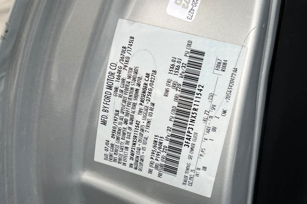 2005 Ford Focus Roseville CA