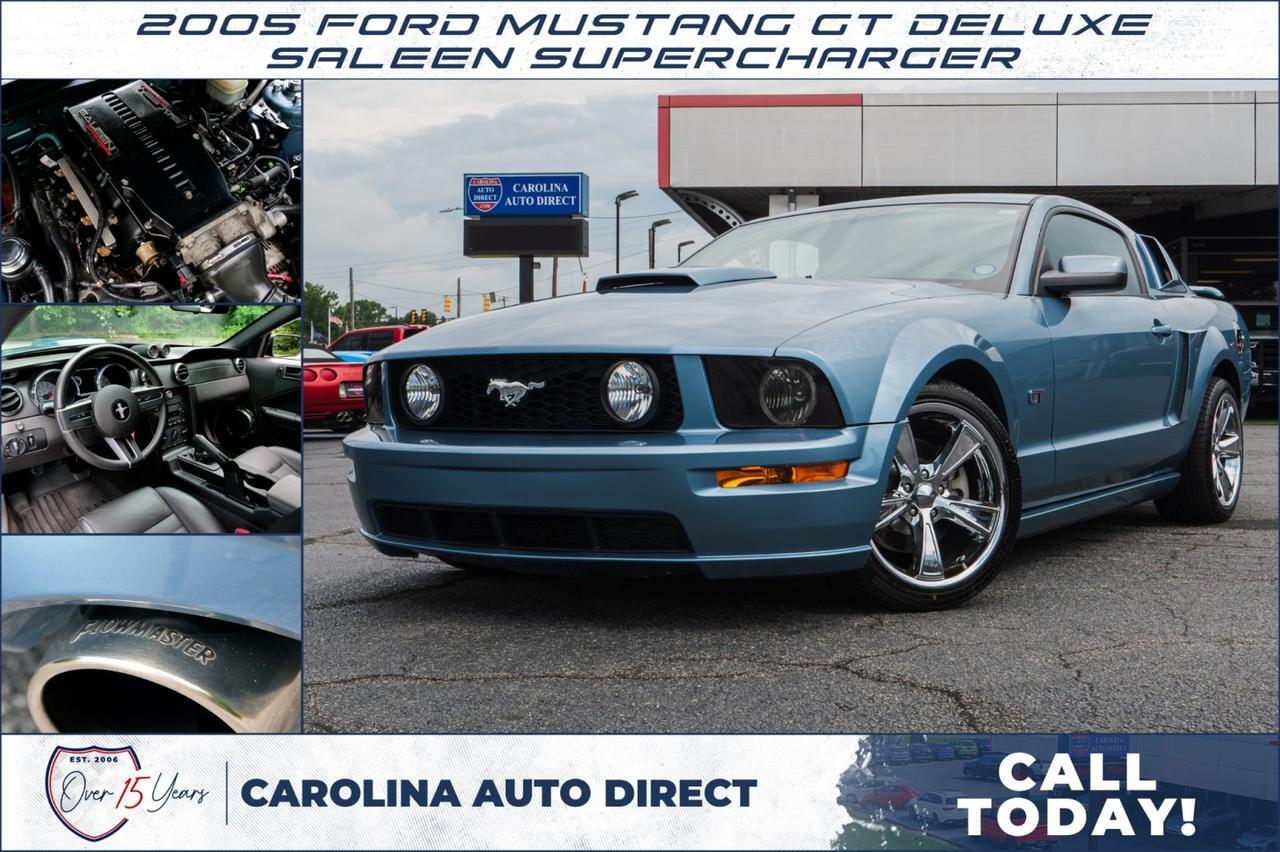 2005 Ford Mustang GT Deluxe / Saleen Supercharger / Flowmaster / 4.6L V8! Lincolnton NC