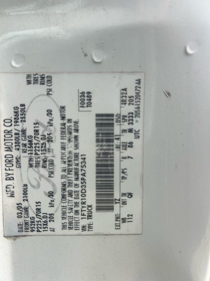 2005 Ford Ranger XL Crestwood KY