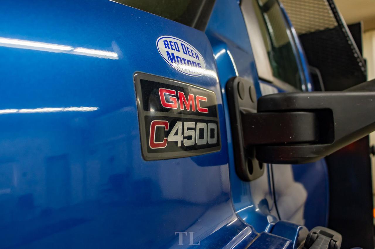 2005 GMC TC4500 4x2 Reg Cab Chassis Deck Red Deer AB