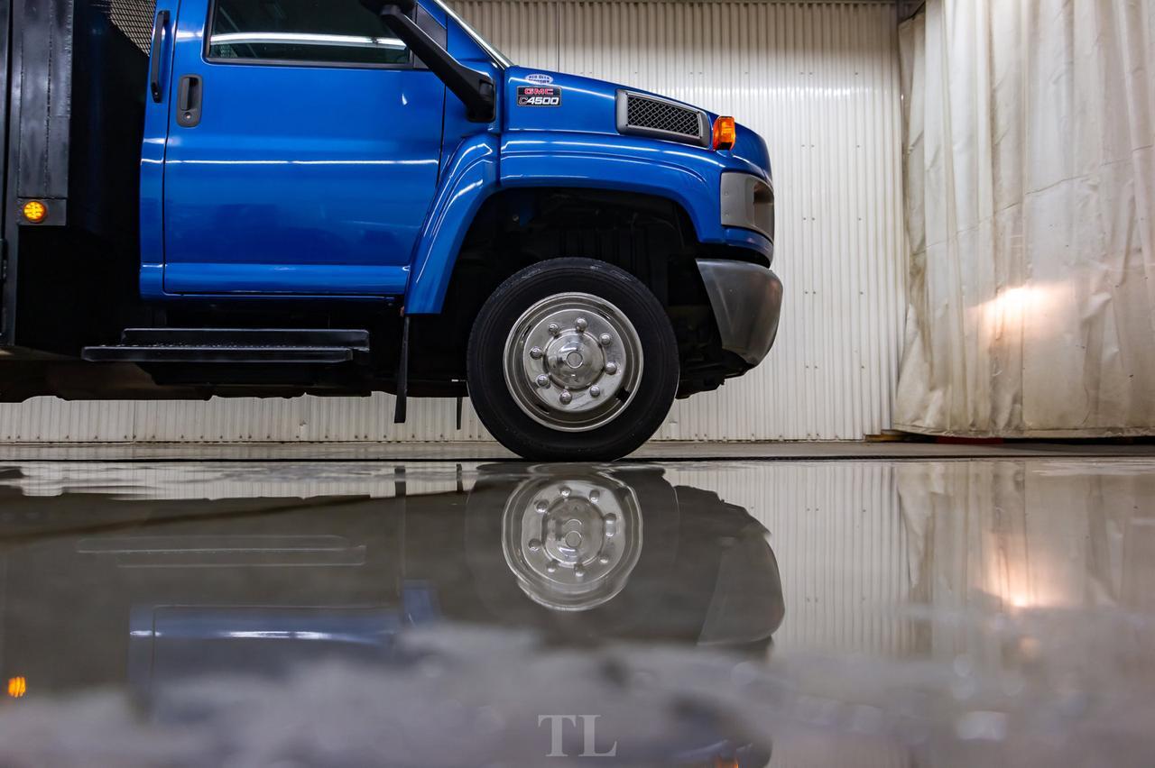 2005 GMC TC4500 4x2 Reg Cab Chassis Deck Red Deer AB