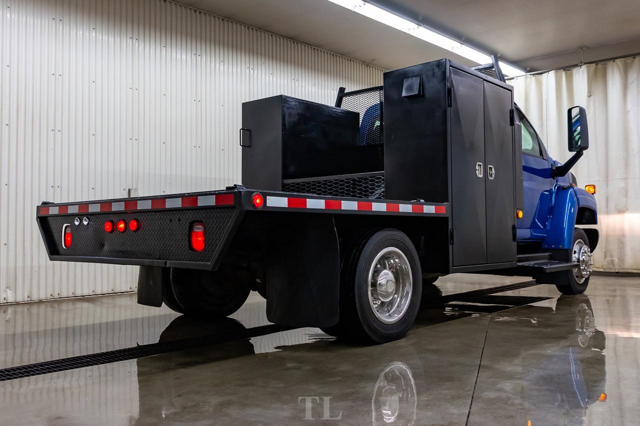 2005 GMC TC4500 4x2 Reg Cab Chassis Deck Red Deer AB