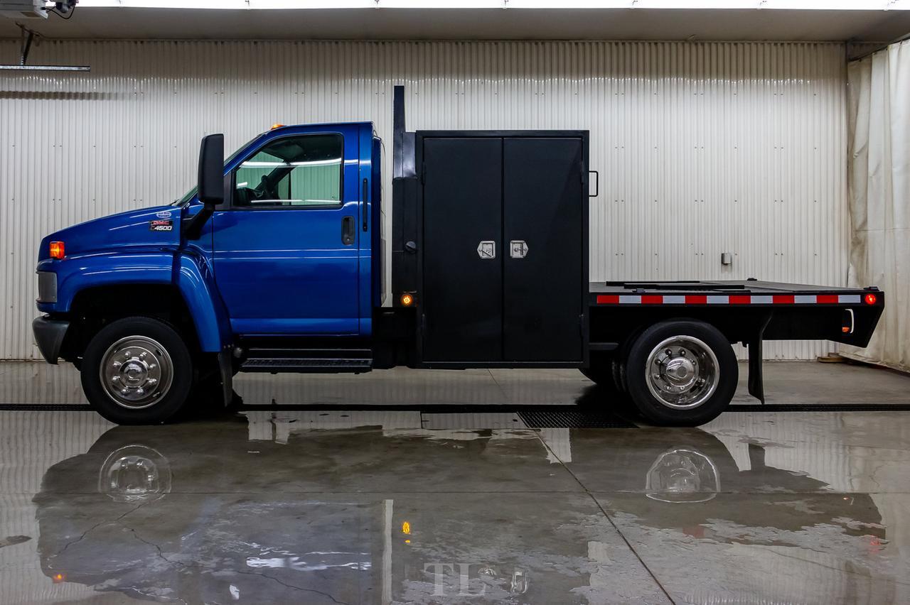 2005 GMC TC4500 4x2 Reg Cab Chassis Deck Red Deer AB