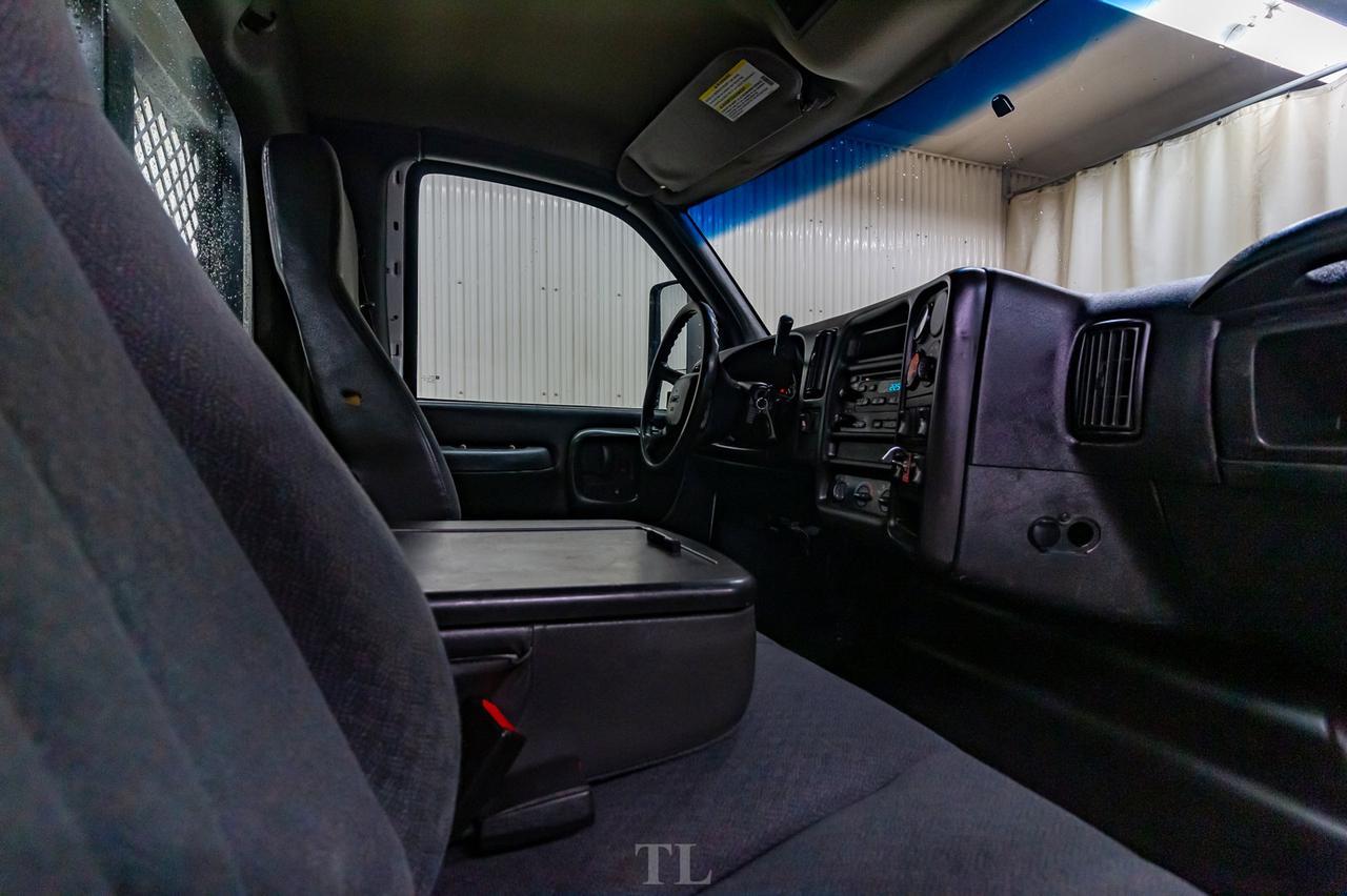 2005 GMC TC5500 4x4 Reg Cab Deck Diesel Red Deer AB