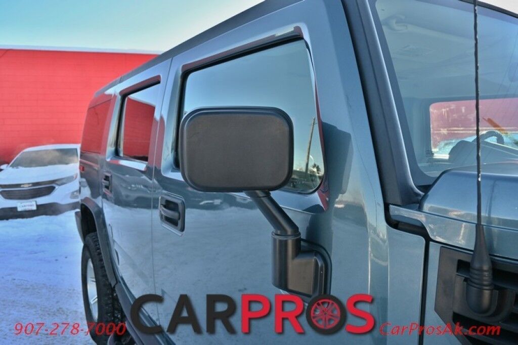 2005 HUMMER H2 6.0L V8 - 4X4 - Underbody Protection Pkg - Front & Rear Heated Leather Seats - Keyless Entry - Bose Sound System - Backup Camera - Dual Climate Control - Tow Pkg - Low Miles Anchorage AK
