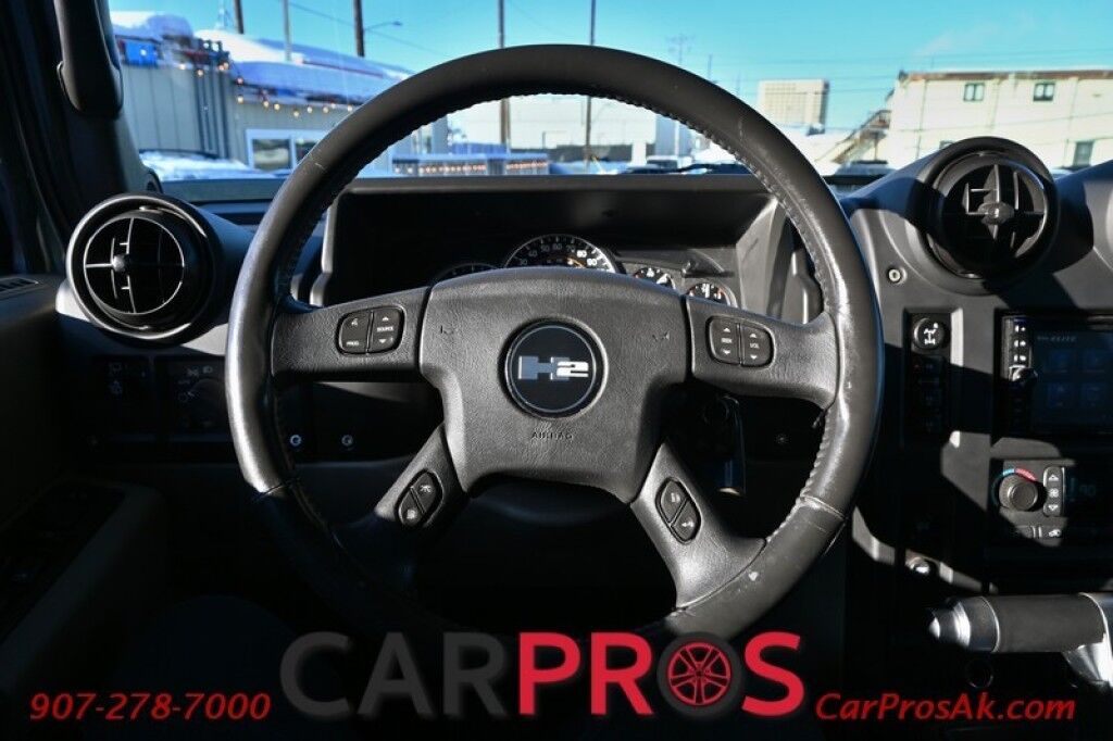 2005 HUMMER H2 6.0L V8 - 4X4 - Underbody Protection Pkg - Front & Rear Heated Leather Seats - Keyless Entry - Bose Sound System - Backup Camera - Dual Climate Control - Tow Pkg - Low Miles Anchorage AK