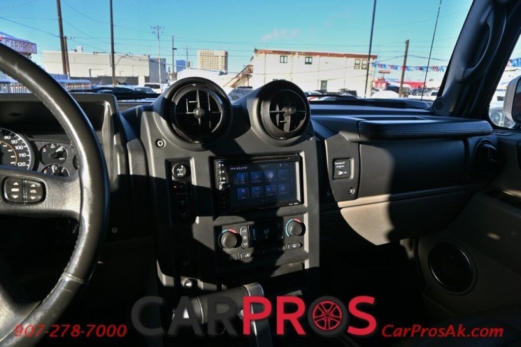 2005 HUMMER H2 6.0L V8 - 4X4 - Underbody Protection Pkg - Front & Rear Heated Leather Seats - Keyless Entry - Bose Sound System - Backup Camera - Dual Climate Control - Tow Pkg - Low Miles Anchorage AK