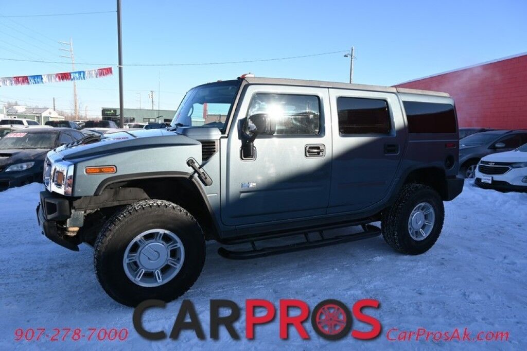 2005 HUMMER H2 6.0L V8 - 4X4 - Underbody Protection Pkg - Front & Rear Heated Leather Seats - Keyless Entry - Bose Sound System - Backup Camera - Dual Climate Control - Tow Pkg - Low Miles