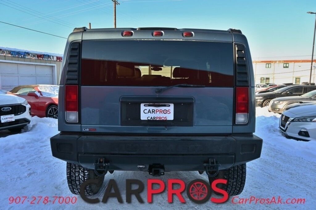 2005 HUMMER H2 6.0L V8 - 4X4 - Underbody Protection Pkg - Front & Rear Heated Leather Seats - Keyless Entry - Bose Sound System - Backup Camera - Dual Climate Control - Tow Pkg - Low Miles Anchorage AK