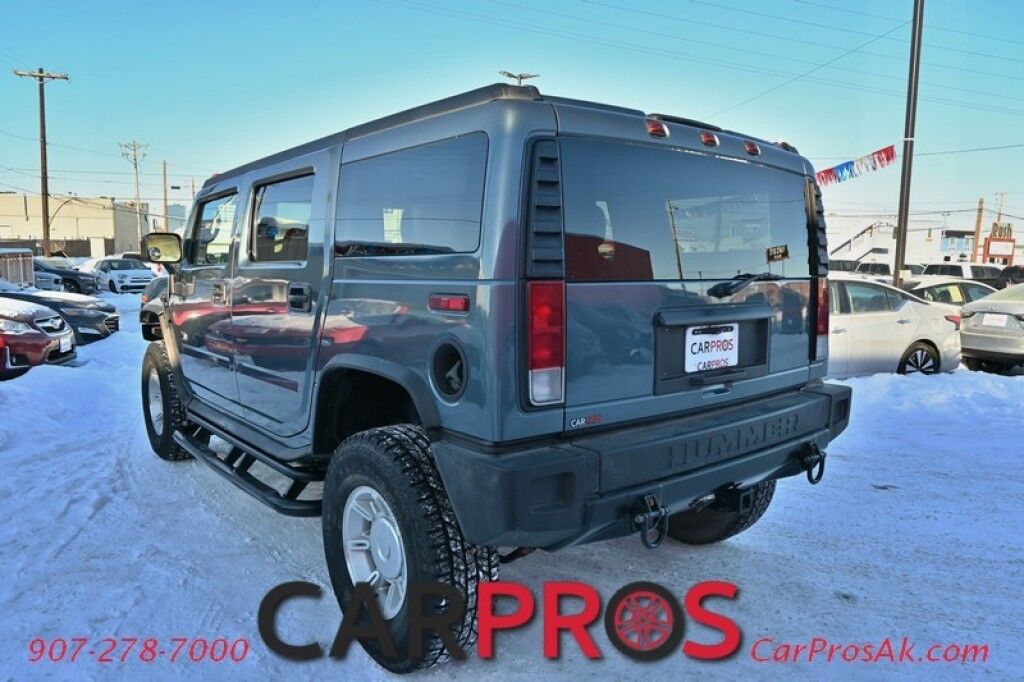 2005 HUMMER H2 6.0L V8 - 4X4 - Underbody Protection Pkg - Front & Rear Heated Leather Seats - Keyless Entry - Bose Sound System - Backup Camera - Dual Climate Control - Tow Pkg - Low Miles Anchorage AK