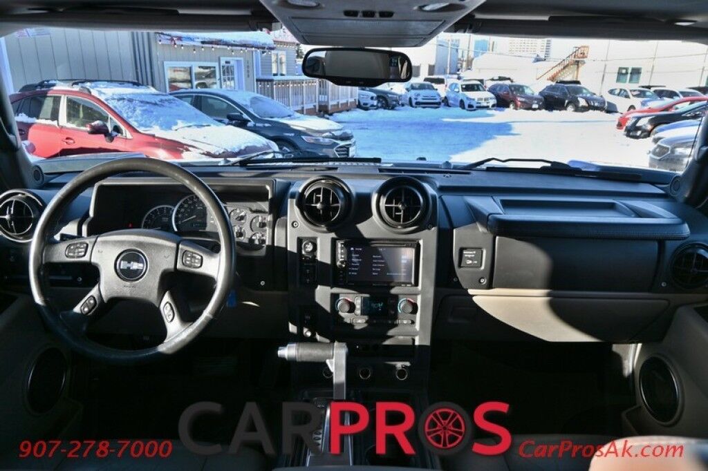 2005 HUMMER H2 6.0L V8 - 4X4 - Underbody Protection Pkg - Front & Rear Heated Leather Seats - Keyless Entry - Bose Sound System - Backup Camera - Dual Climate Control - Tow Pkg - Low Miles Anchorage AK