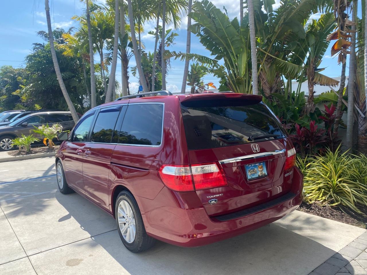 2005 Honda Odyssey TOURING LOW MILES 62,337 FL Pompano Beach FL