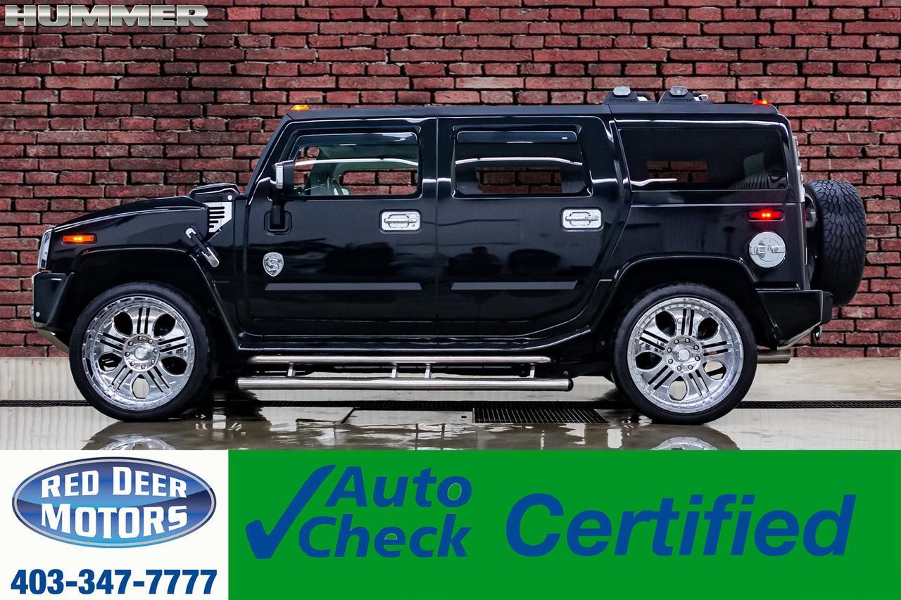 2005 Hummer H2 4x4 Luxury Edition Custom Stereo 24" Wheels