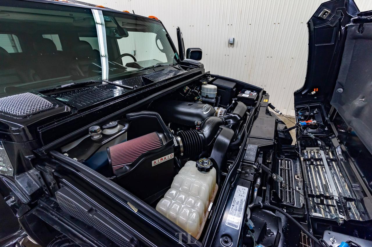 2005 Hummer H2 4x4 Luxury Edition Custom Stereo 24" Wheels Red Deer AB