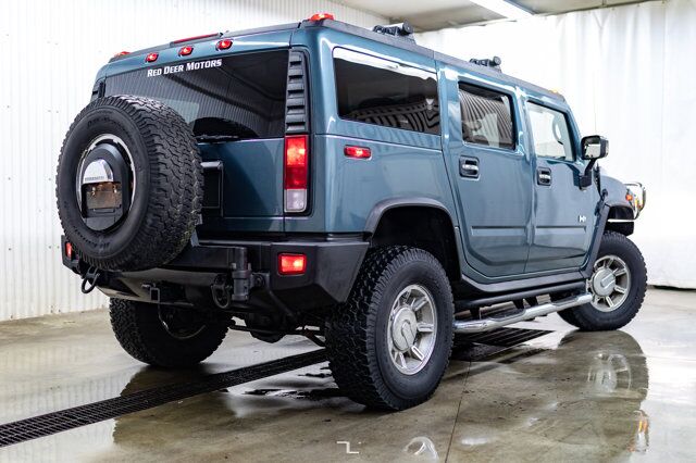 2005 Hummer H2 4x4 Luxury Edition Leather Roof Red Deer AB