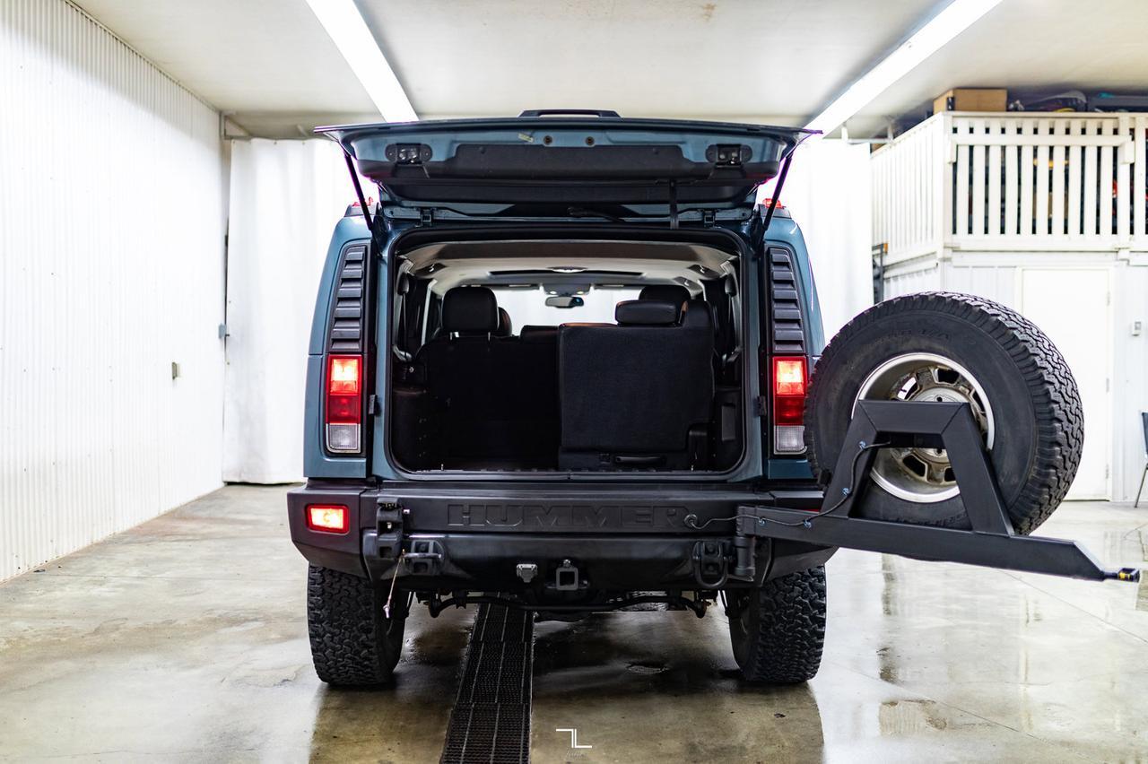 2005 Hummer H2 4x4 Luxury Edition Leather Roof Red Deer AB