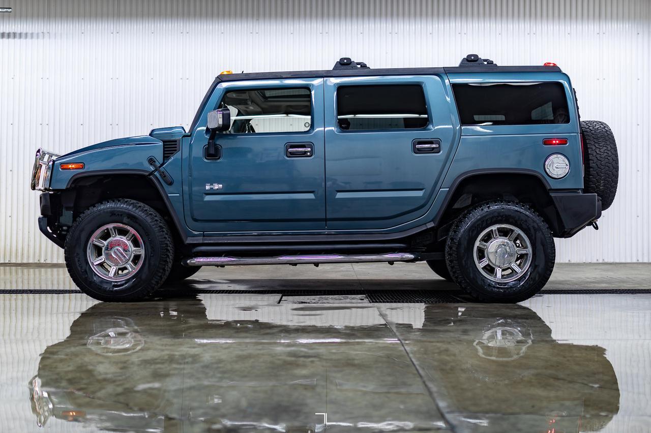 2005 Hummer H2 4x4 Luxury Edition Leather Roof Red Deer AB