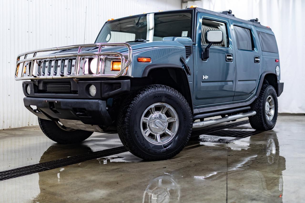 2005 Hummer H2 4x4 Luxury Edition Leather Roof Red Deer AB