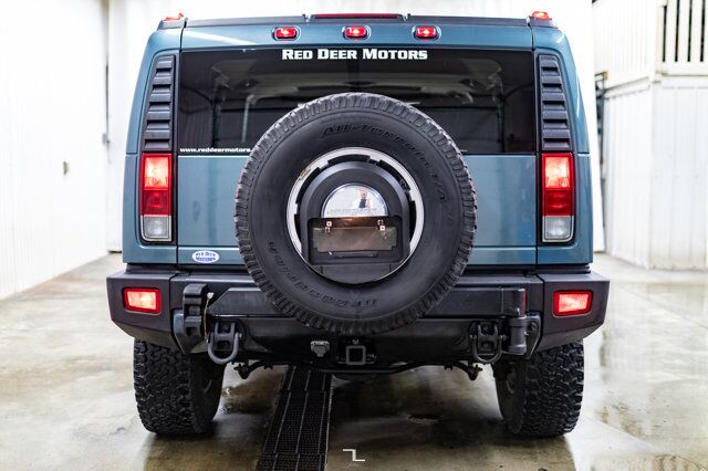 2005 Hummer H2 4x4 Luxury Edition Leather Roof Red Deer AB