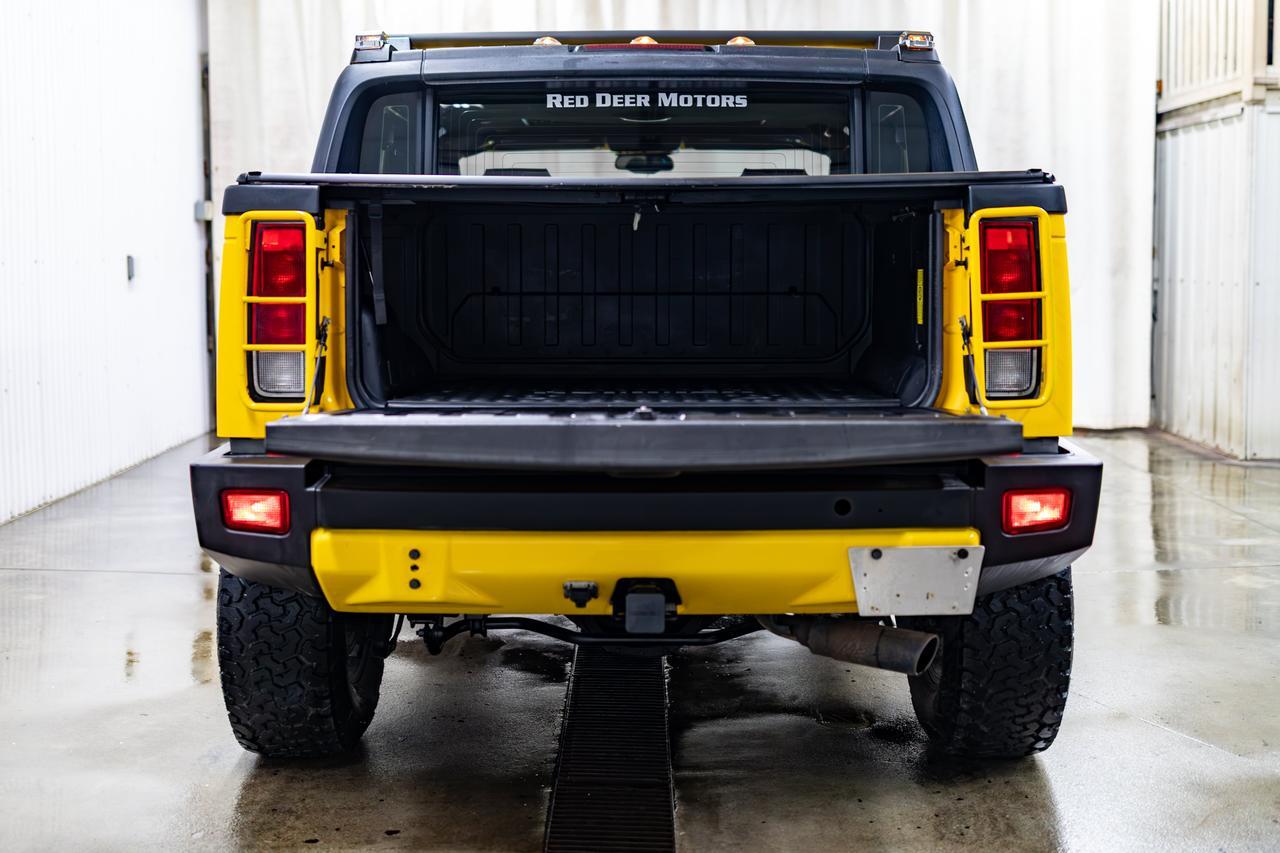 2005 Hummer H2 4x4 SUT Tonka Edition Leather Roof Red Deer AB