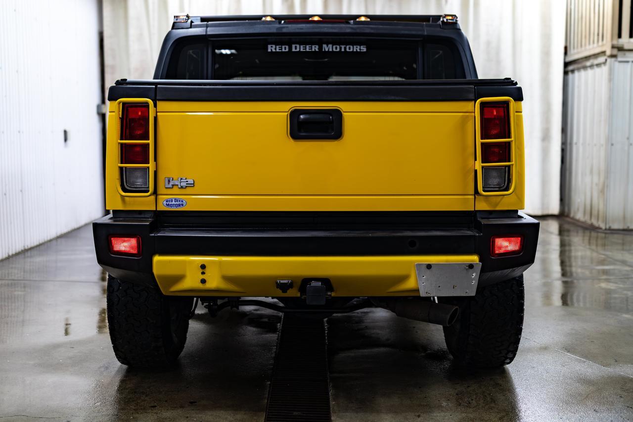 2005 Hummer H2 4x4 SUT Tonka Edition Leather Roof Red Deer AB