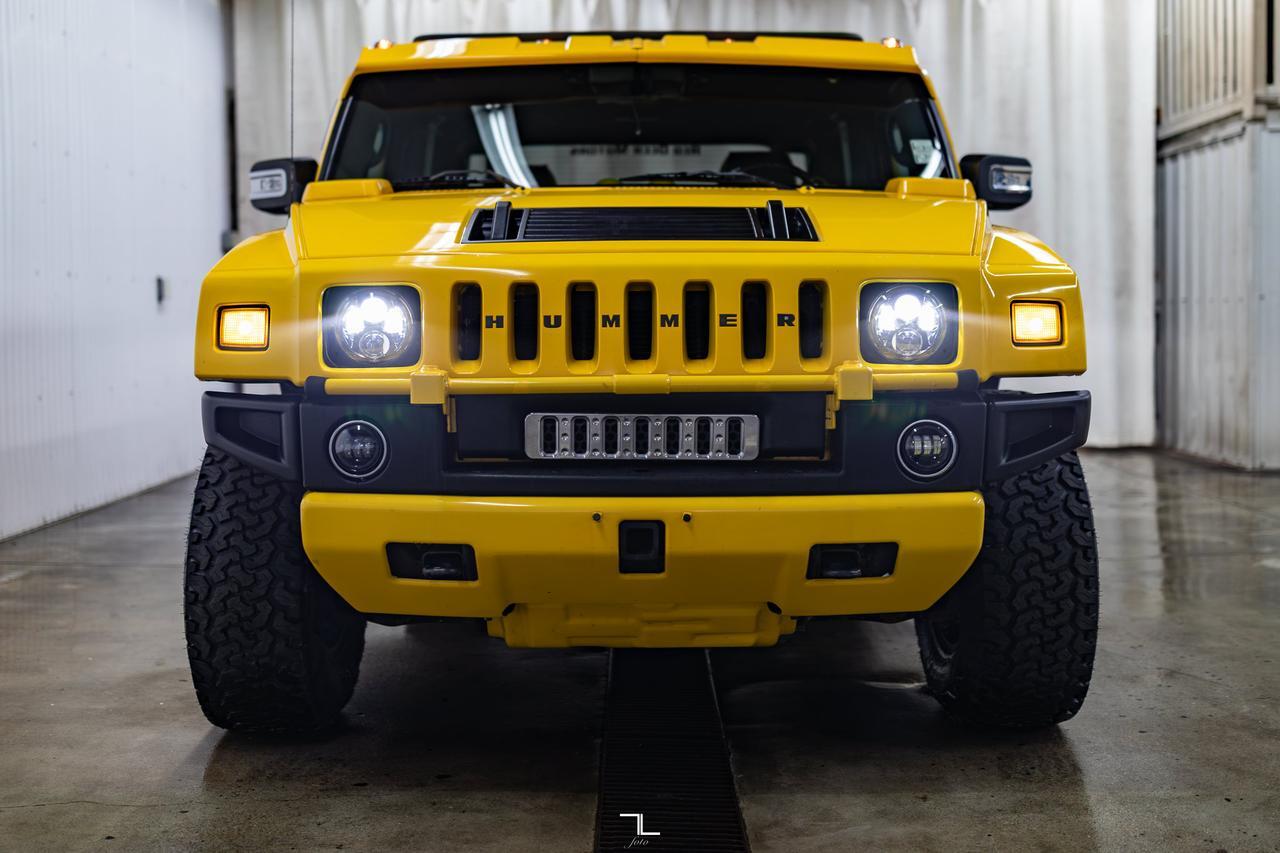 2005 Hummer H2 4x4 SUT Tonka Edition Leather Roof Red Deer AB