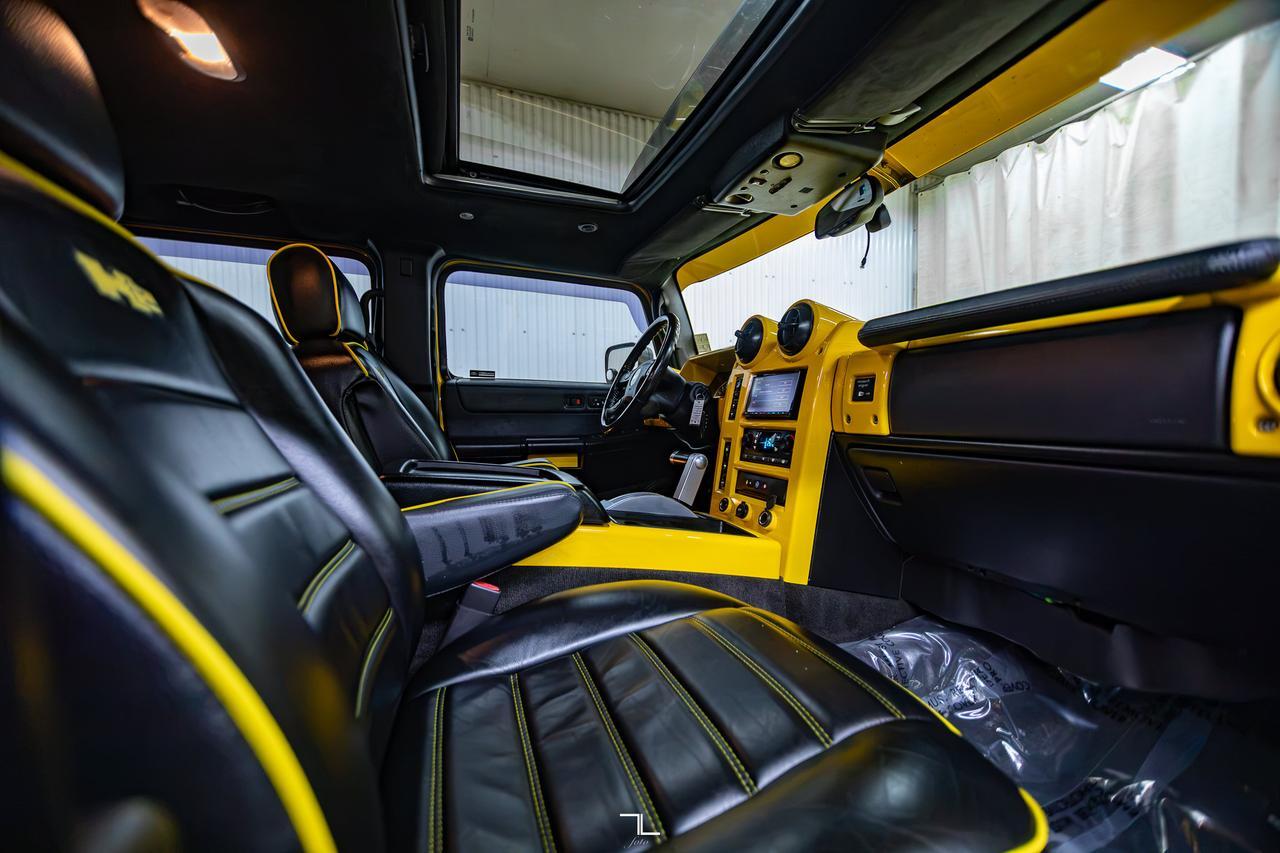 2005 Hummer H2 4x4 SUT Tonka Edition Leather Roof Red Deer AB
