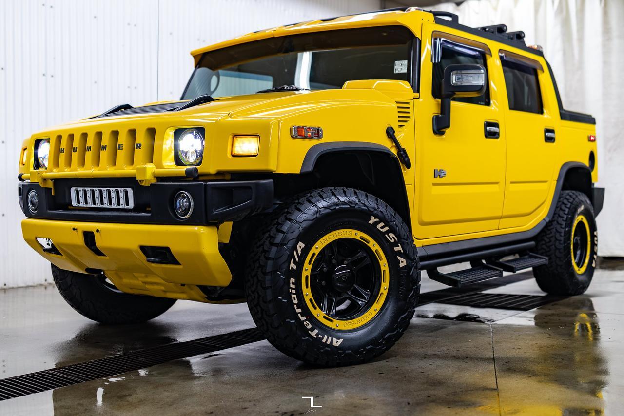 2005 Hummer H2 4x4 SUT Tonka Edition Leather Roof Red Deer AB