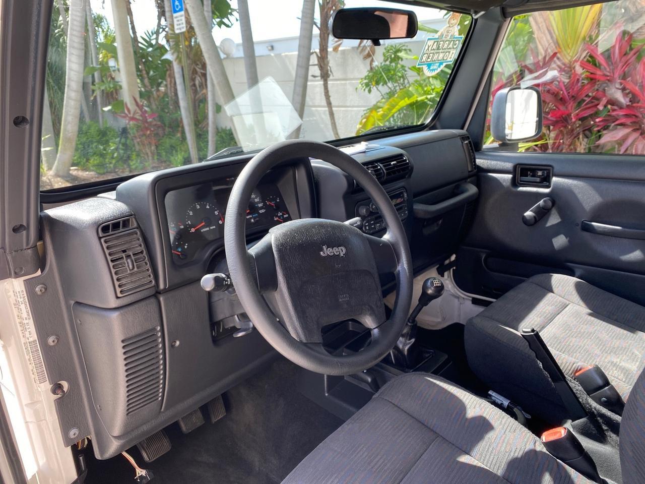 2005 Jeep Wrangler SE 4WD LOW MILES 29,371 1 OWNER Pompano Beach FL