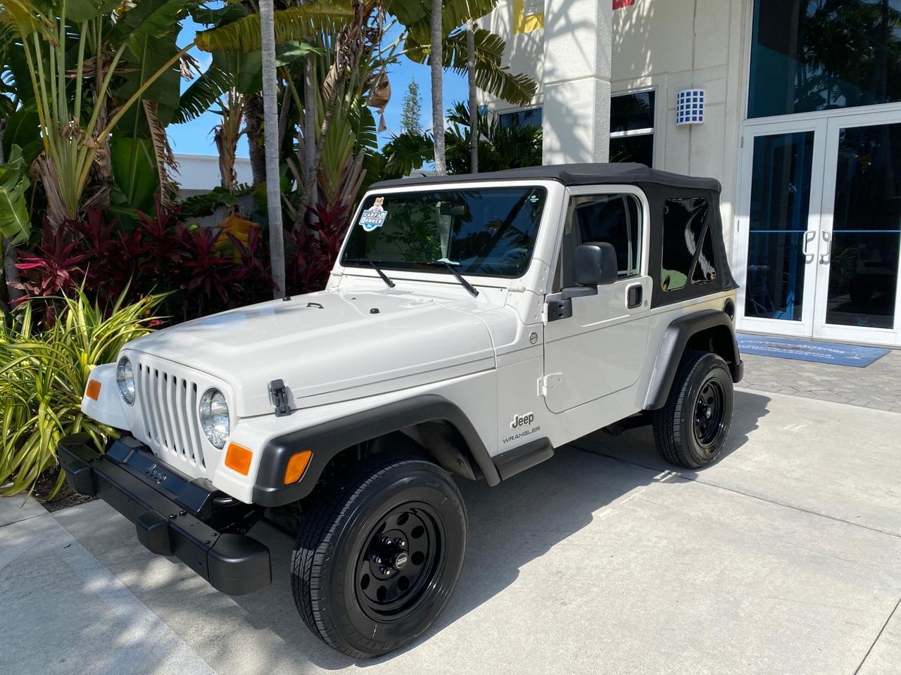 2005 Jeep Wrangler SE 4WD LOW MILES 29,371 1 OWNER Pompano Beach FL