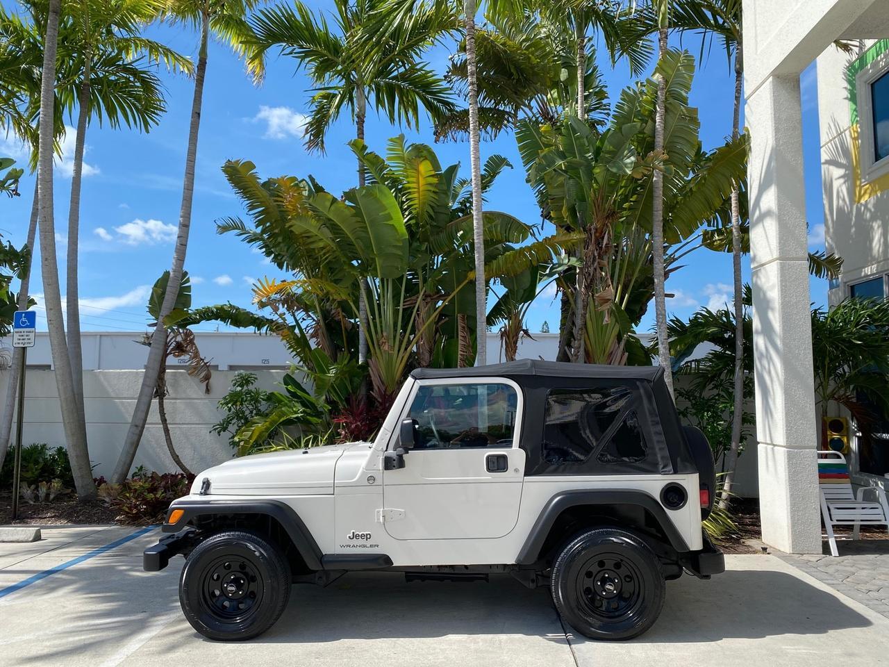 2005 Jeep Wrangler SE 4WD LOW MILES 29,371 1 OWNER Pompano Beach FL