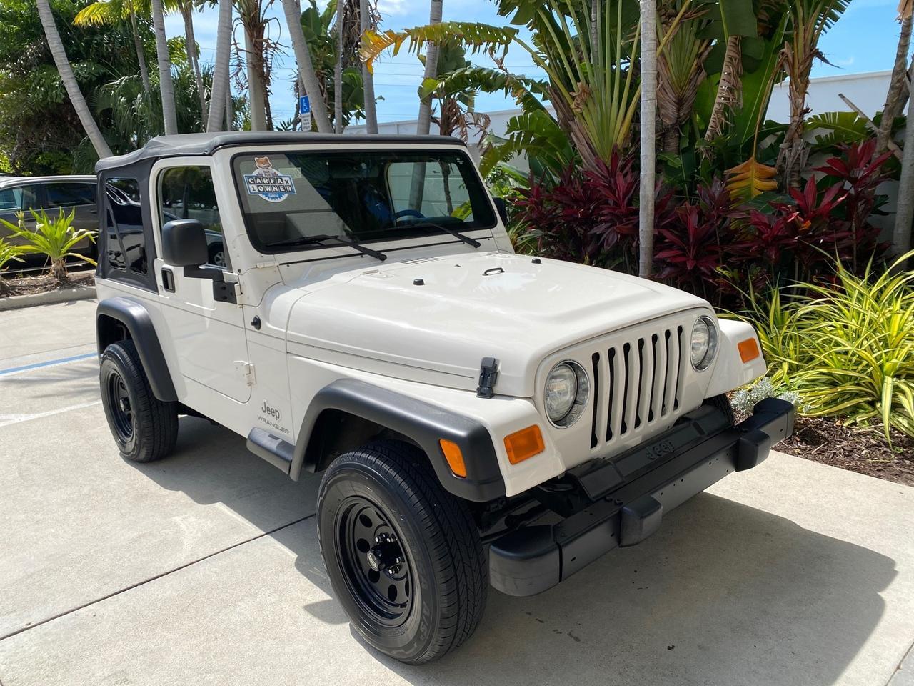 2005 Jeep Wrangler SE 4WD LOW MILES 29,371 1 OWNER Pompano Beach FL