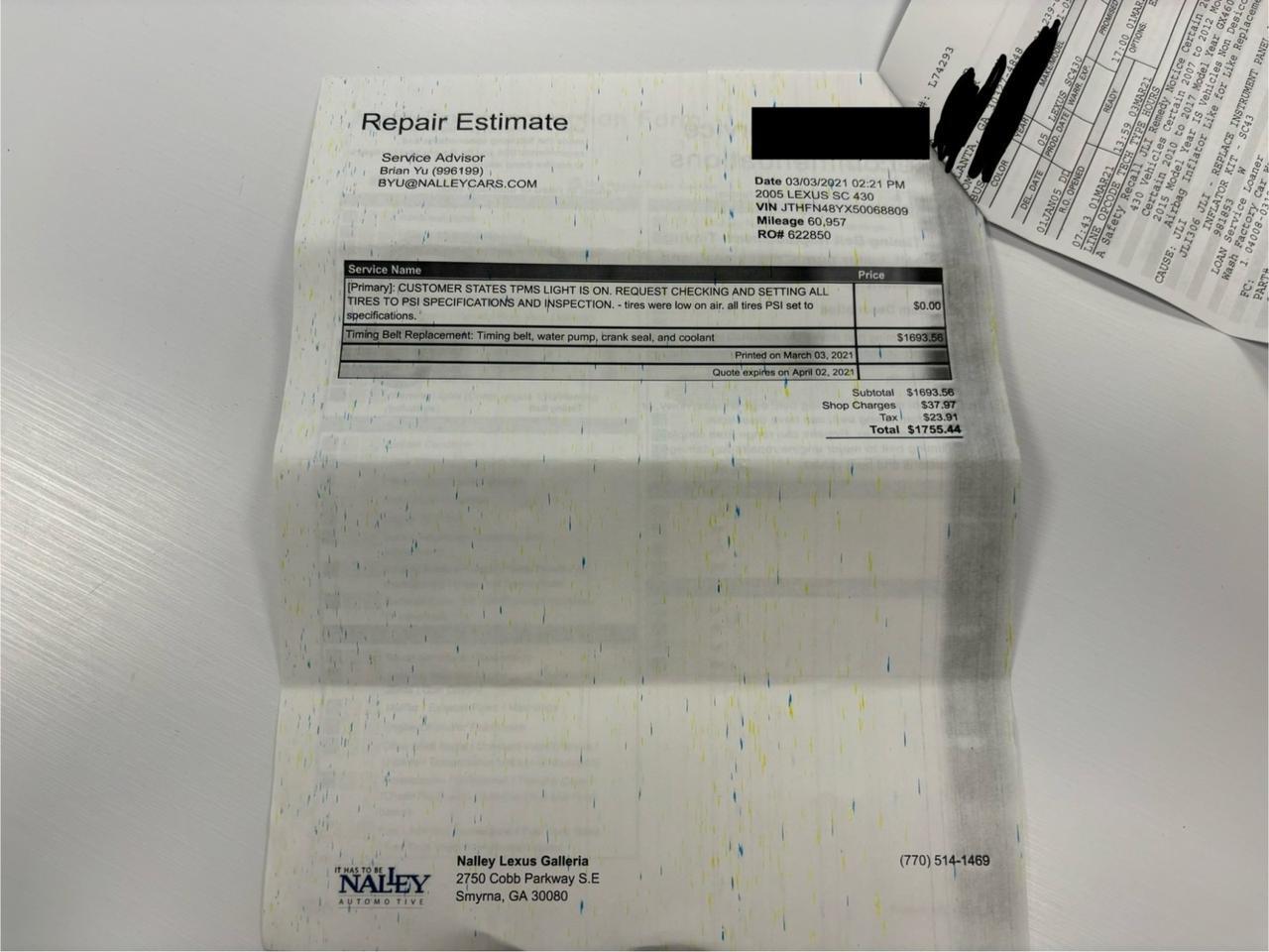 2005 Lexus SC 430 Marietta GA