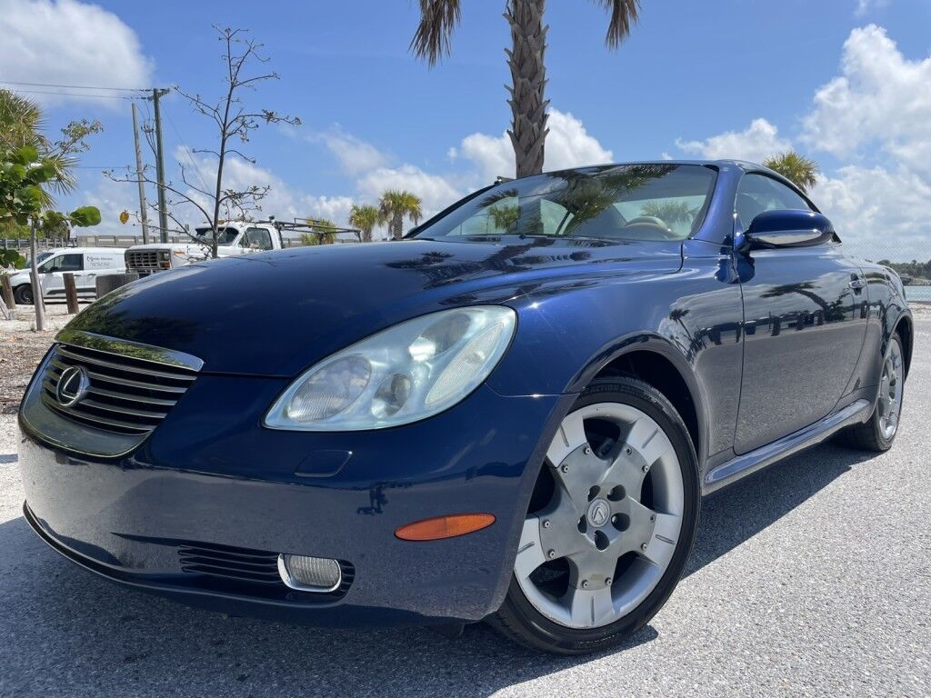 2005 Lexus SC 430 CONVERTIBLE~CLEAN CARFAX~GREAT BEACH CAR~LOW MILES~ONLINE FINANCE AND SHIPPING AVAILABLE!!!!