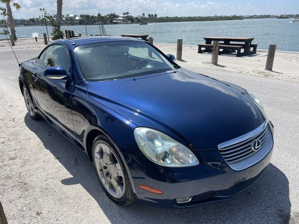 2005 Lexus SC 430 CONVERTIBLE~CLEAN CARFAX~GREAT BEACH CAR~LOW MILES~ONLINE FINANCE AND SHIPPING AVAILABLE!!!! Sarasota FL