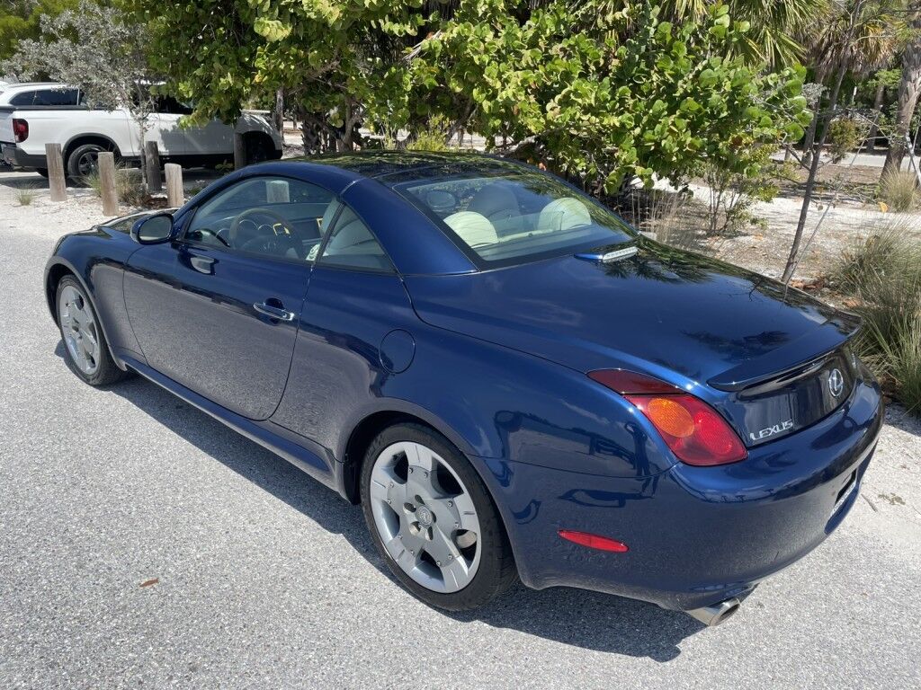 2005 Lexus SC 430 CONVERTIBLE~CLEAN CARFAX~GREAT BEACH CAR~LOW MILES~ONLINE FINANCE AND SHIPPING AVAILABLE!!!! Sarasota FL