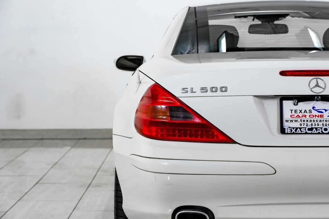 2005 Mercedes-Benz SL 500 NAVIGATION LEATHER HEATED SEATS REAR CAMERA BOSE SOUND DUAL POWE Carrollton TX