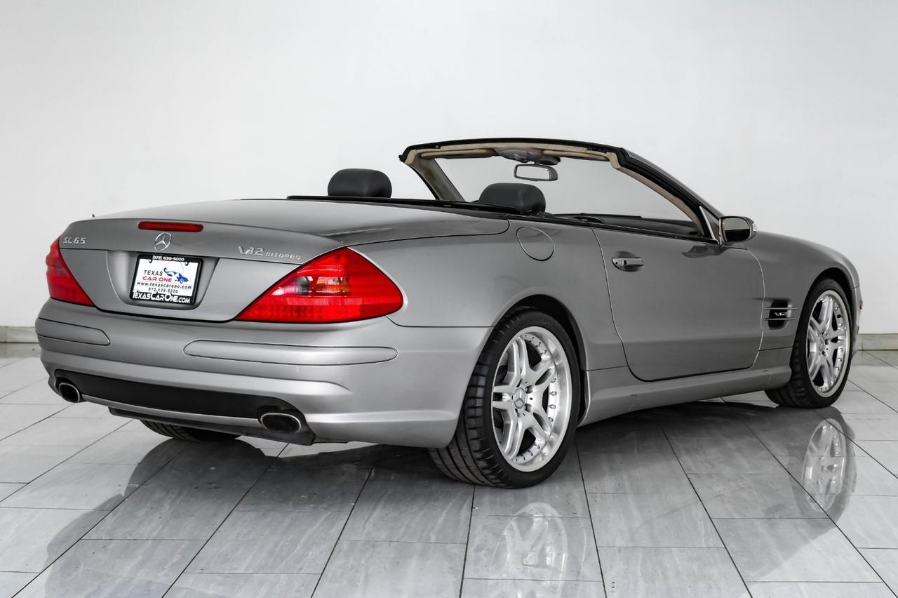 2005 Mercedes-Benz SL 600 V12 AUTOMATIC NAVIGATION LEATHER HEATED AND COOLED SEATS CRUISE Carrollton TX