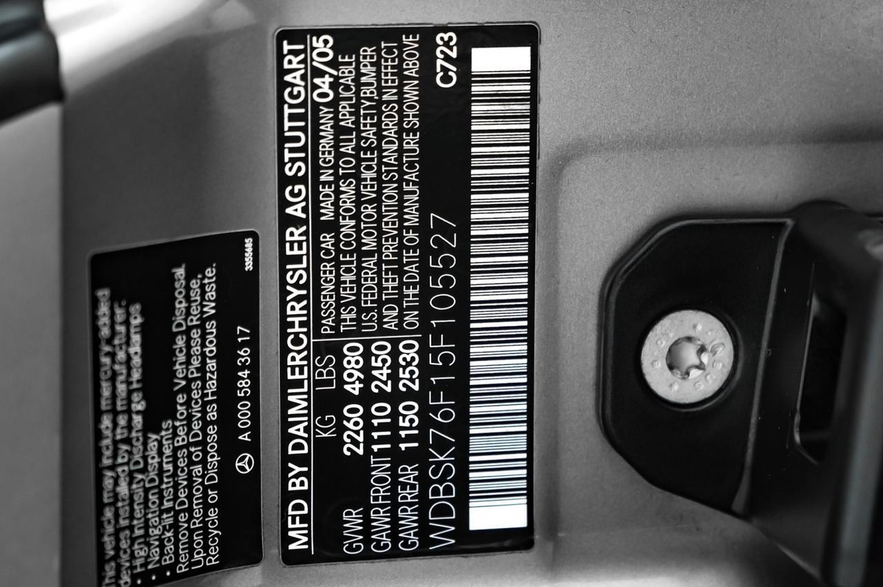 2005 Mercedes-Benz SL 600 V12 AUTOMATIC NAVIGATION LEATHER HEATED AND COOLED SEATS CRUISE Carrollton TX