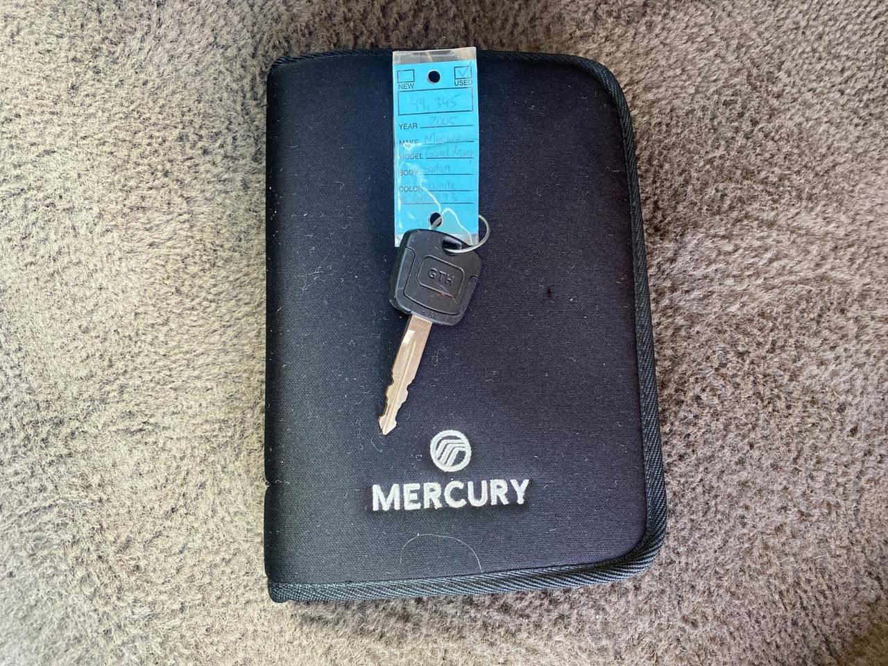 2005 Mercury Grand Marquis GS LOW MILES 49,348 Pompano Beach FL