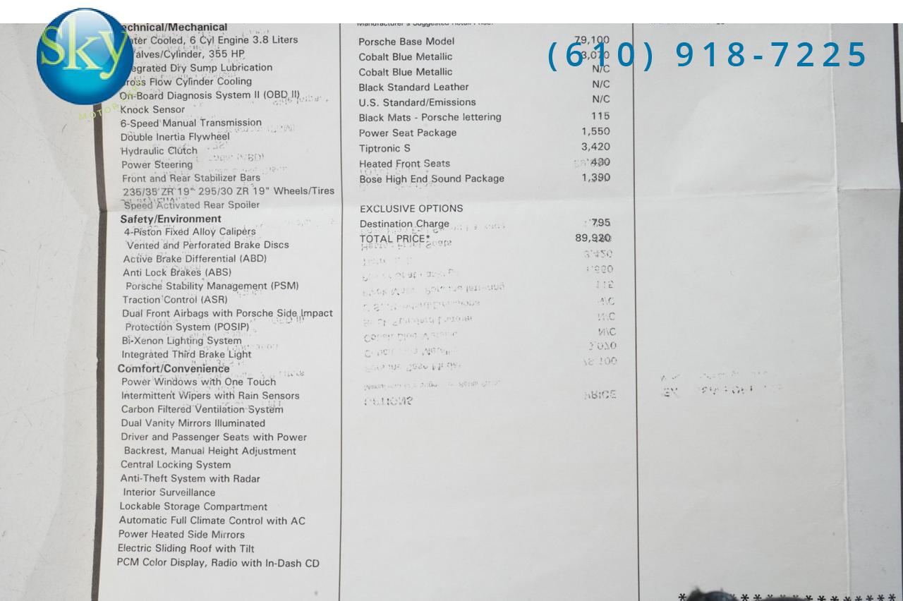 2005 Porsche 911 Coupe Carrera S 997 West Chester PA