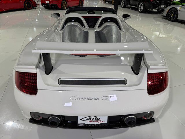 2005 Porsche Carrera GT chassis #1080/1270, PTS Carrara White paint, CXX options AND MUCH MORE!! Fort Lauderdale FL