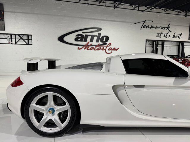 2005 Porsche Carrera GT chassis #1080/1270, PTS Carrara White paint, CXX options AND MUCH MORE!! Fort Lauderdale FL